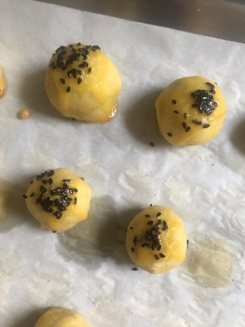 10月宝宝辅食 蛋黄酥（宝宝无糖版）