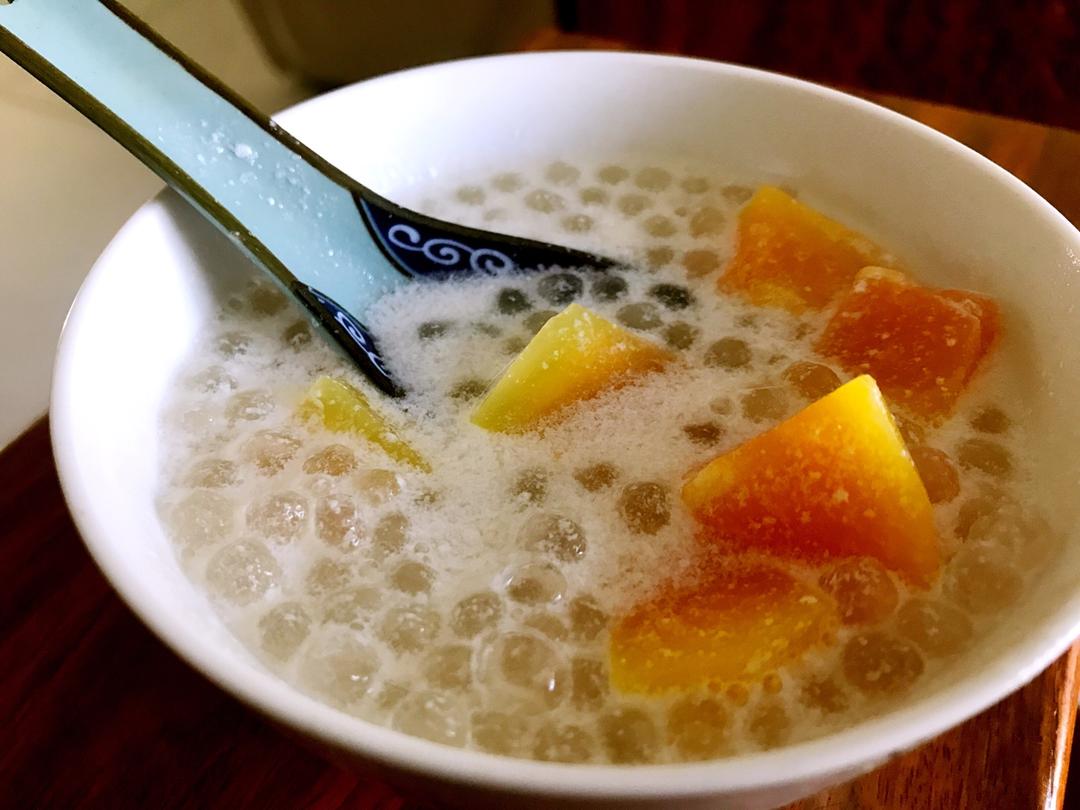 木瓜椰汁西米露