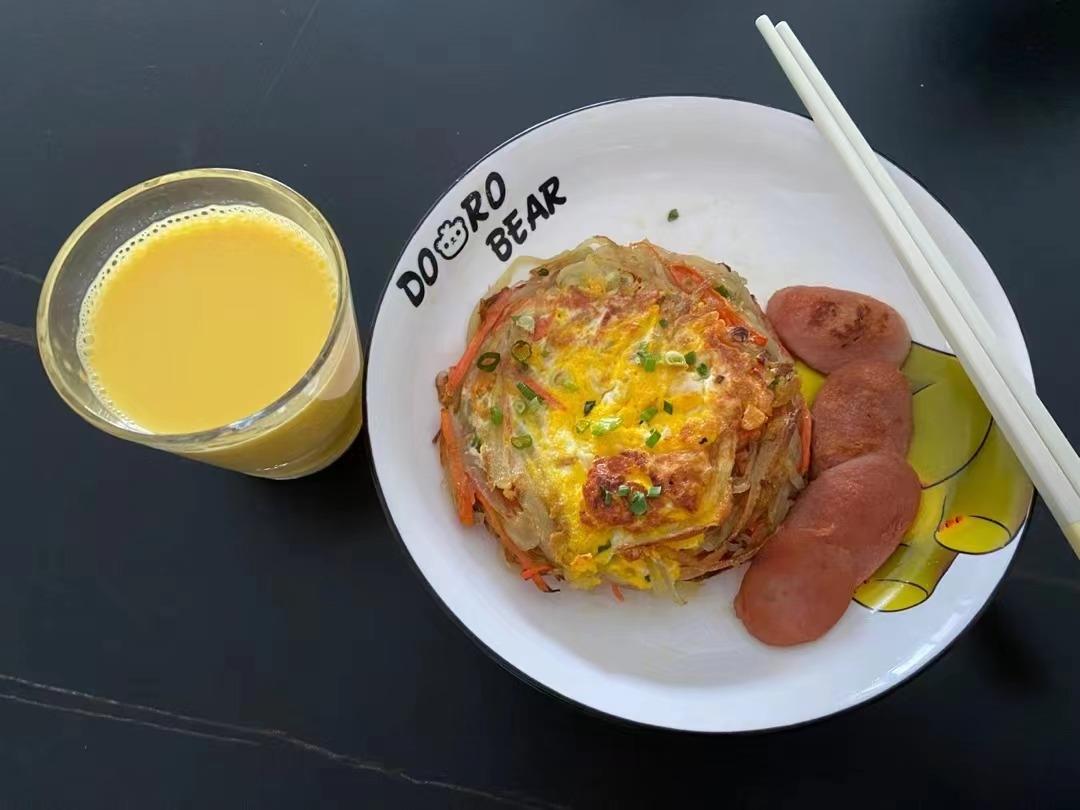 快手早餐饼（土豆鸡蛋饼）