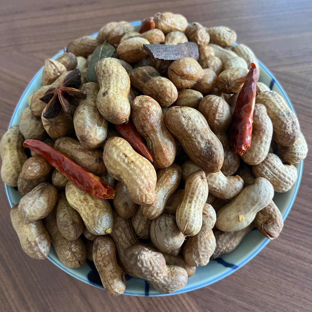 水煮五香花生