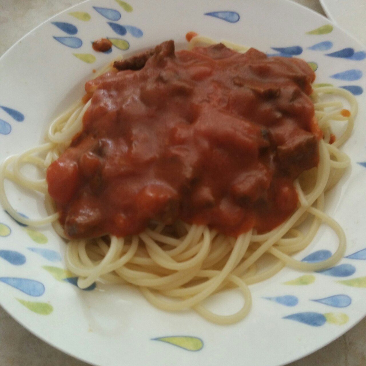 番茄肉酱意大利面