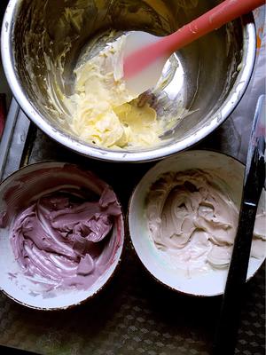 Fluff手绘蝴蝶紫薯慕斯蛋糕的做法 步骤21