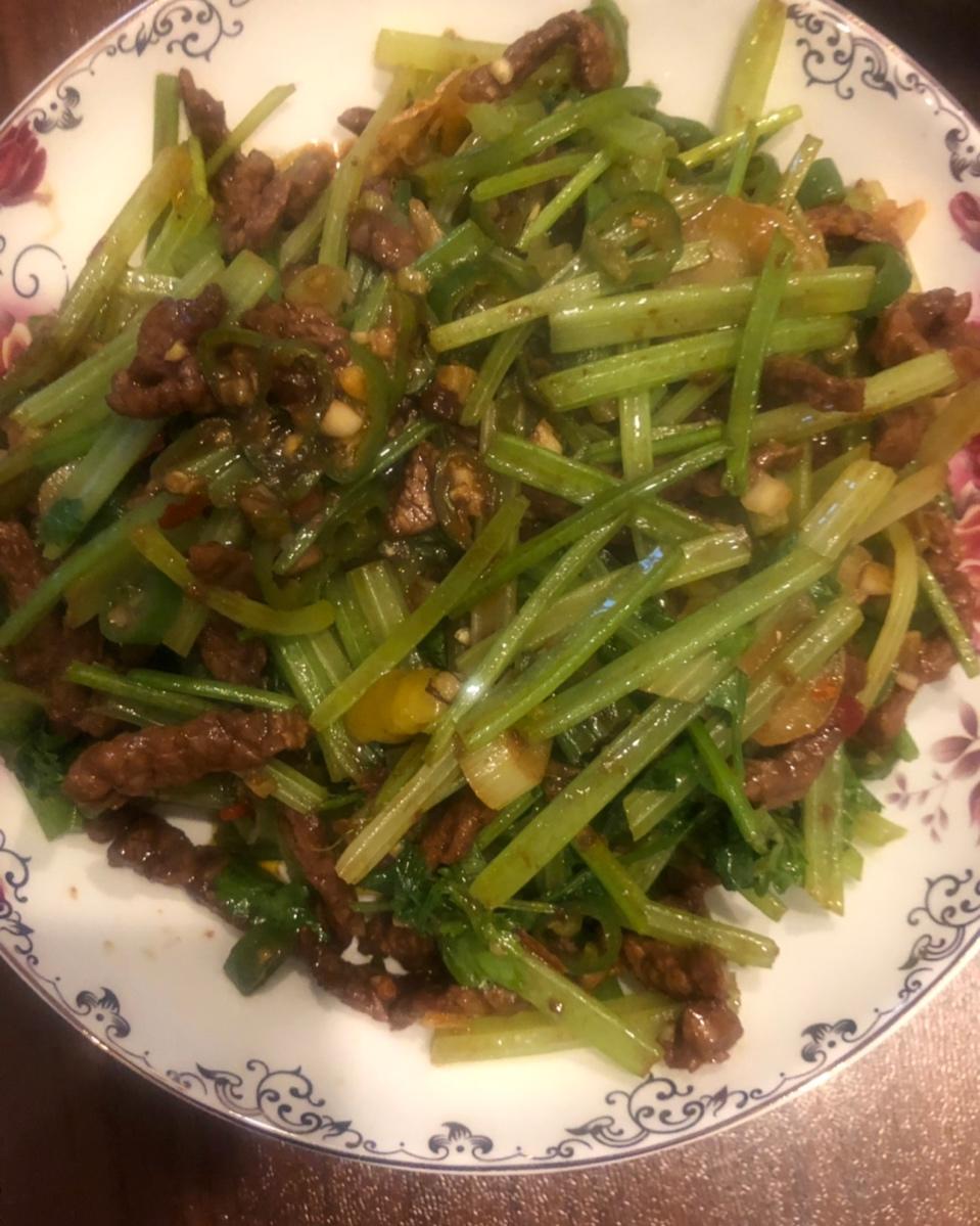 家常小炒黄牛肉
