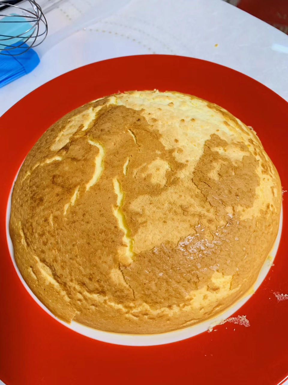 烤箱做蛋糕（戚风蛋糕的做法）