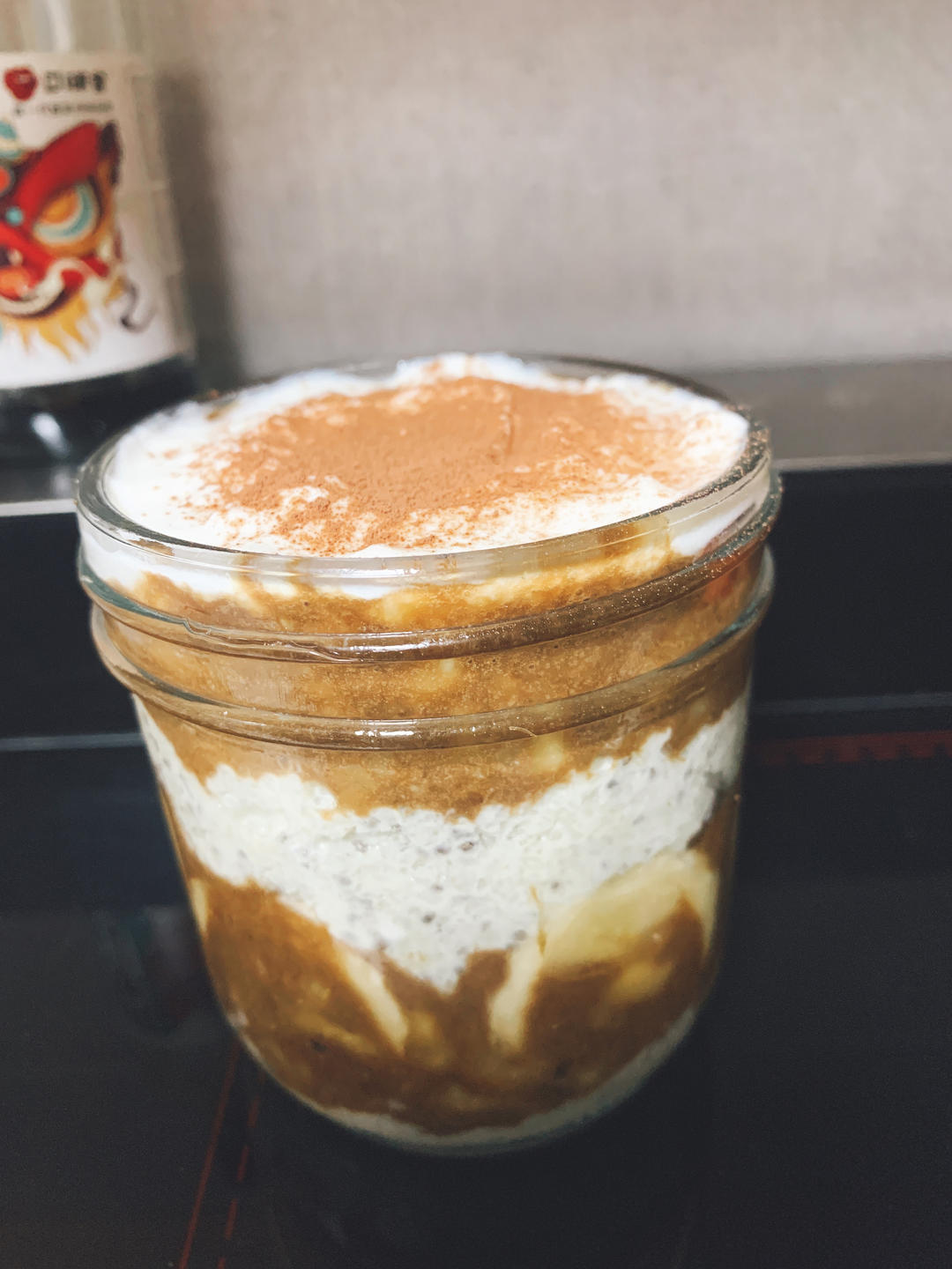 高蛋白海盐豆乳鸳鸯奶茶燕麦杯【健康小食】