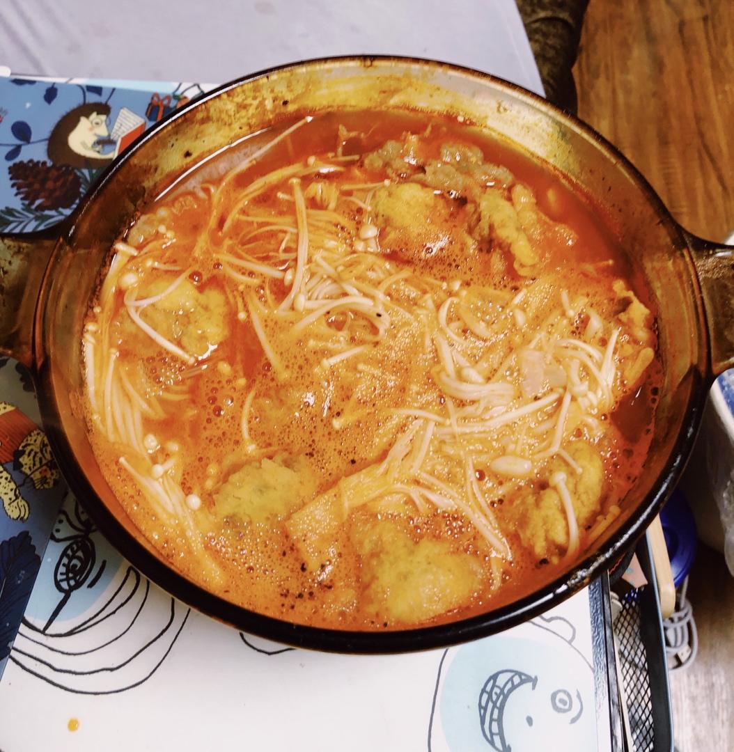 番茄肥牛金针菇