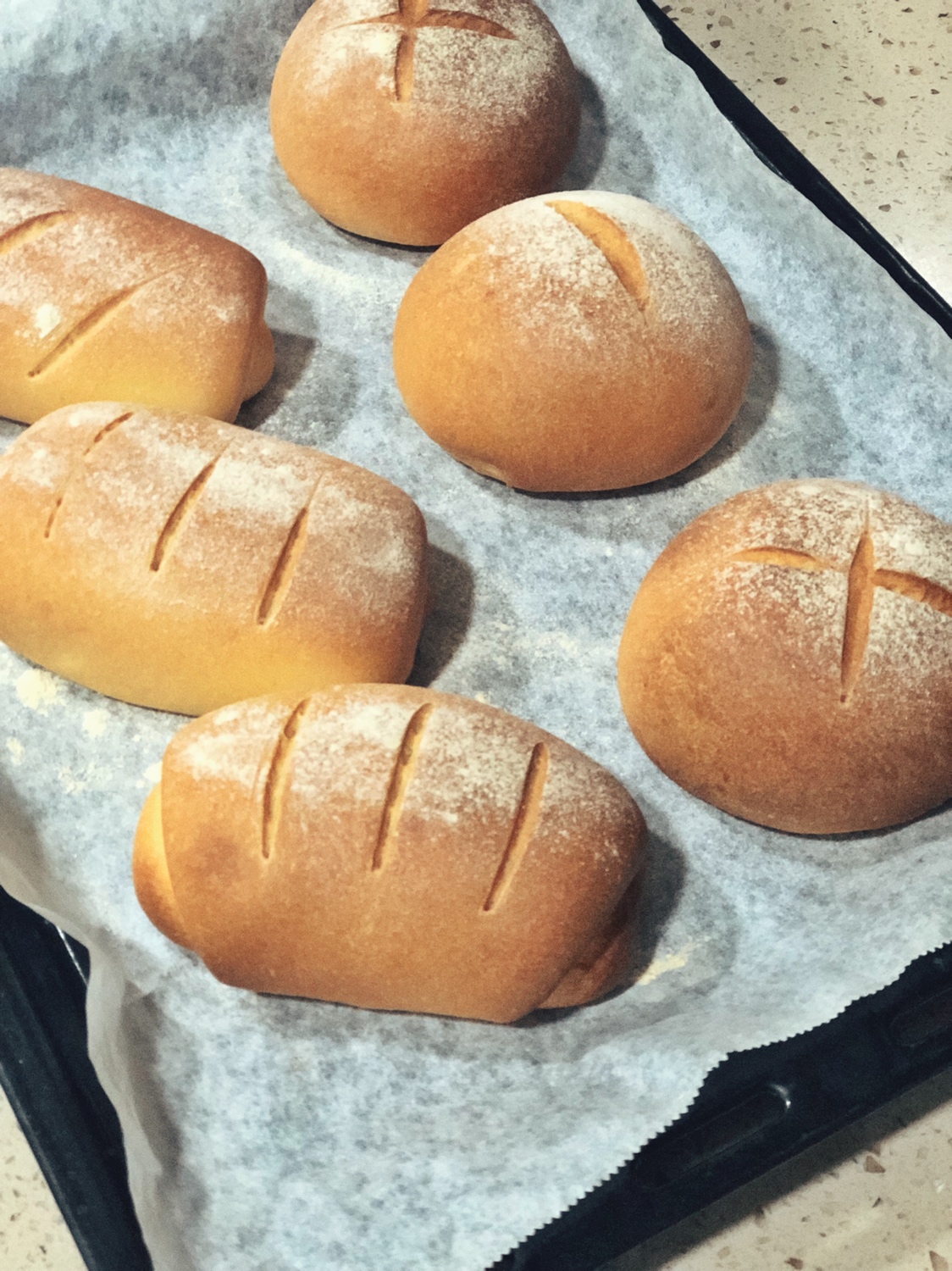 米面包 小美版的做法 步骤11