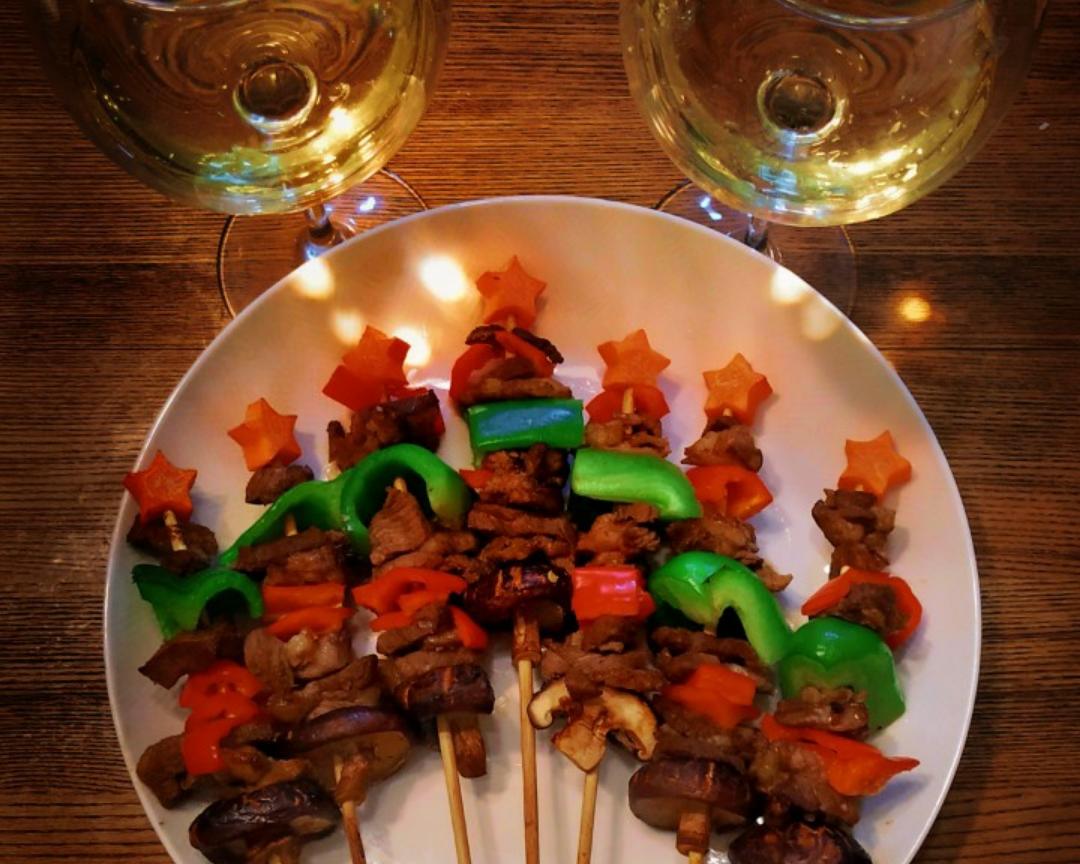 圣诞烤羊肉魔法棒