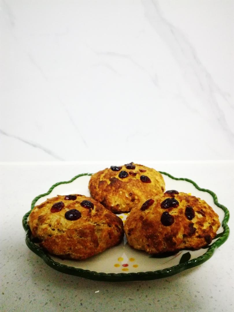 香蕉全麦司康Banana Wholewheat Scone