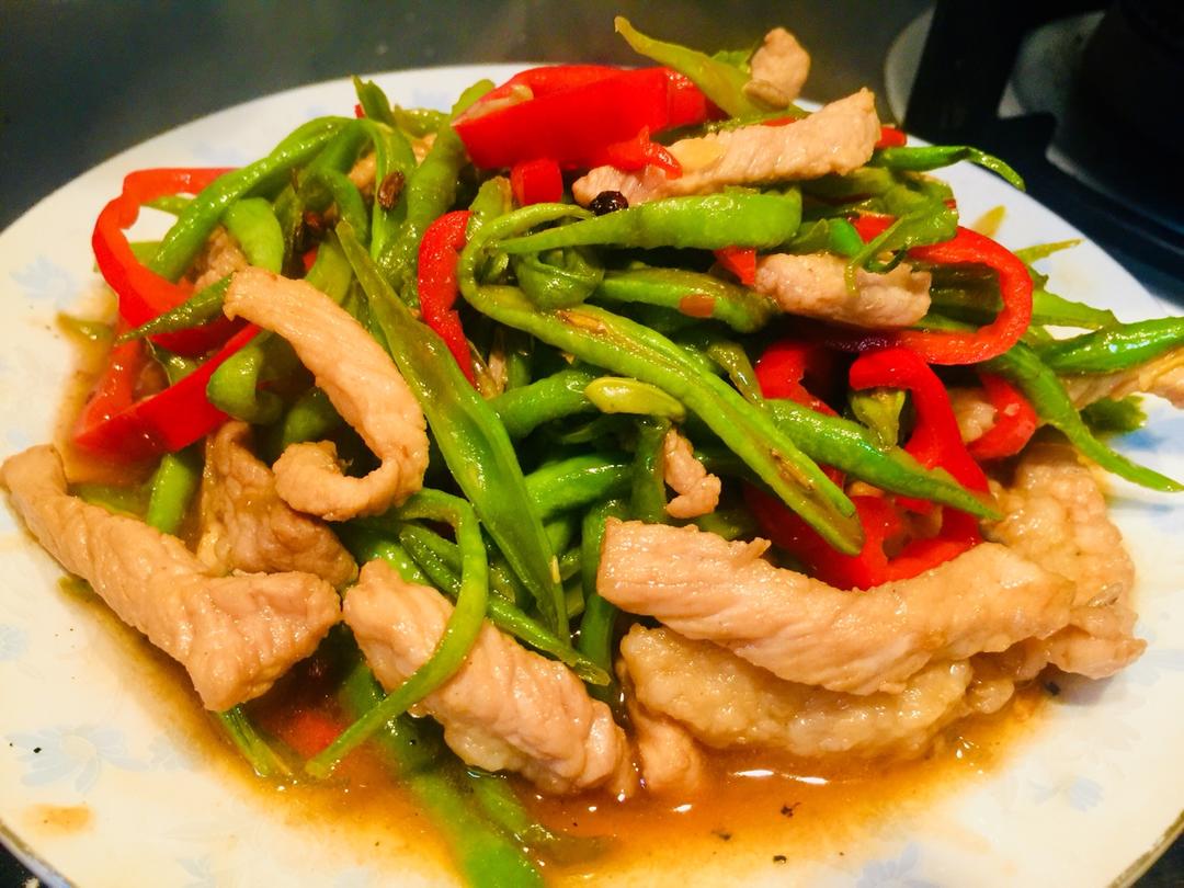 豆角肉丝