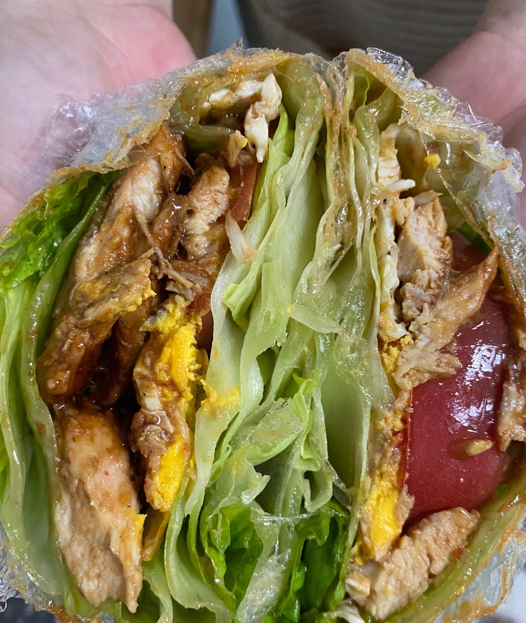 关晓彤三明治减脂！（内附保鲜膜包法！）