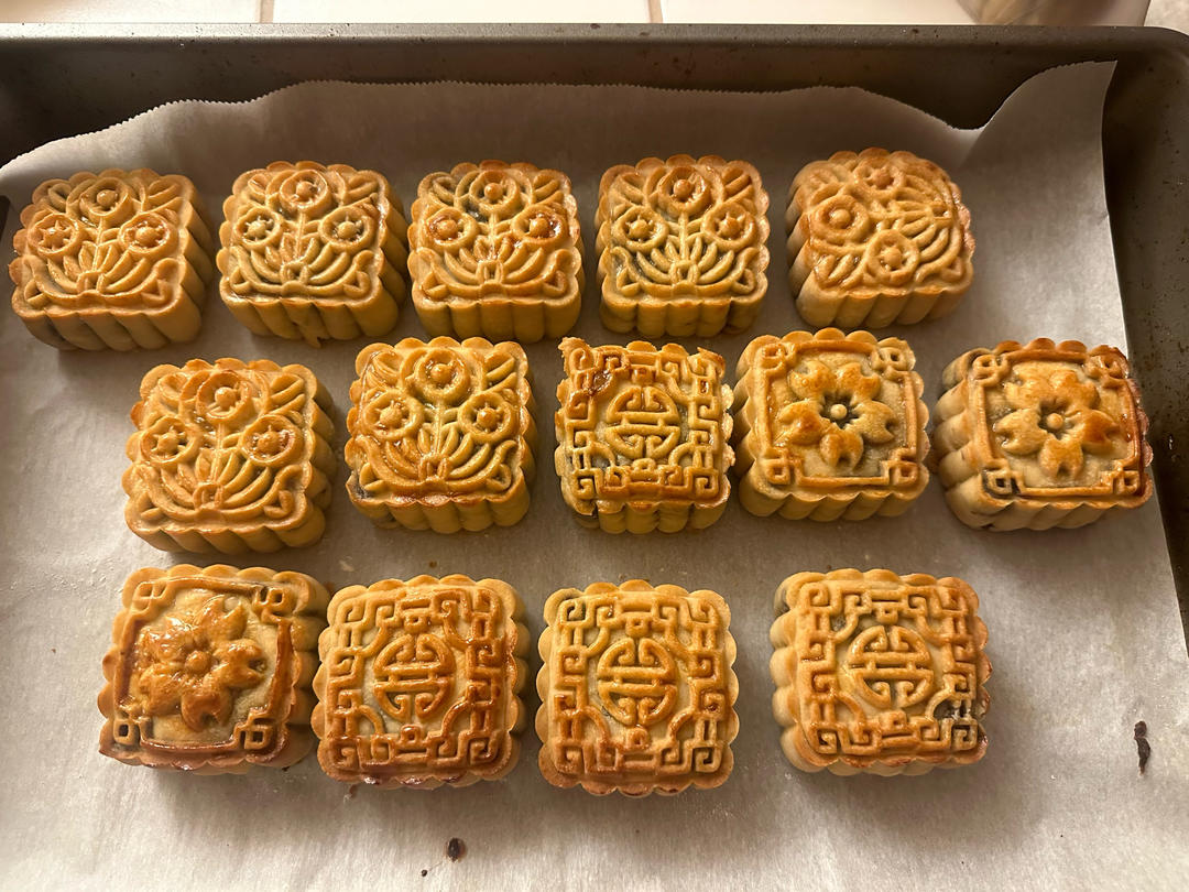 【终极版广式月饼配方】表皮油亮的秘诀！