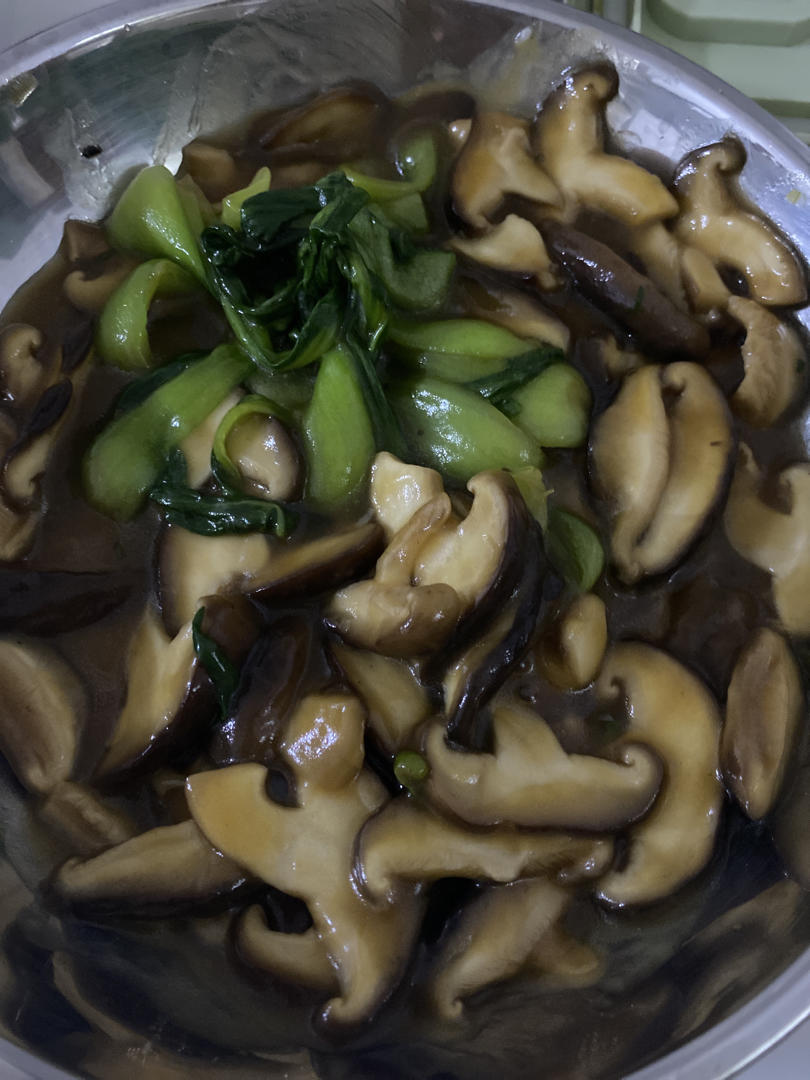 蚝油香菇小油菜