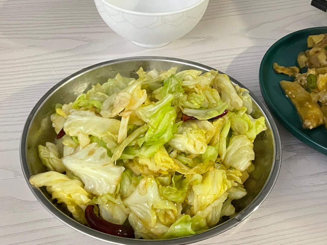 素炒包菜