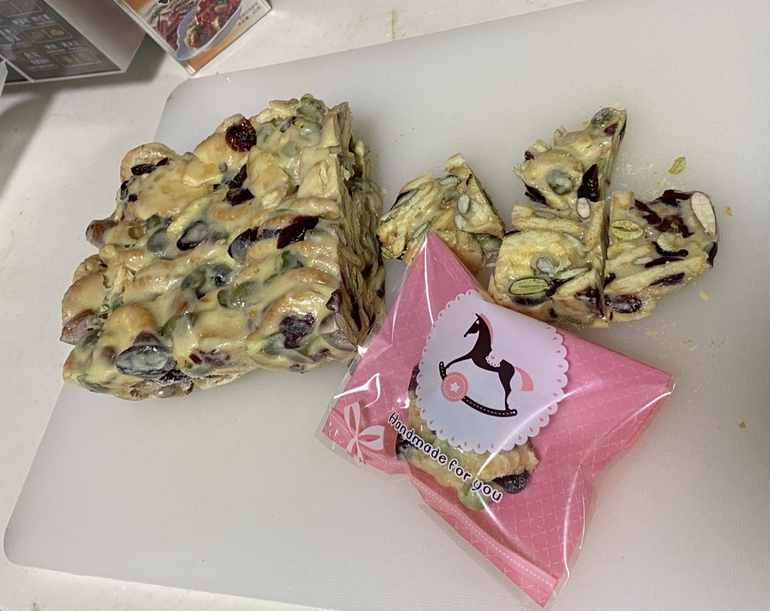 雪花酥  不甜版