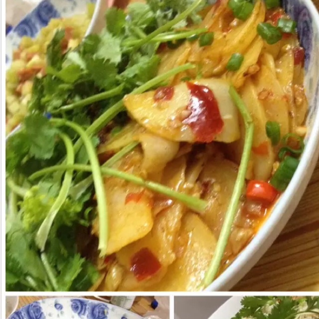 孜然烧烤土豆之无烤箱版