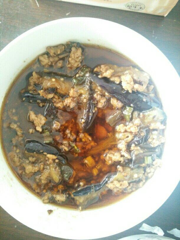 红烧肉沫茄子