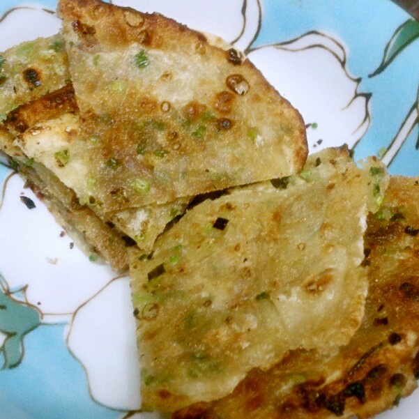 手抓葱油饼