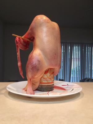 电烤箱版-北京烤鸭的做法 步骤4