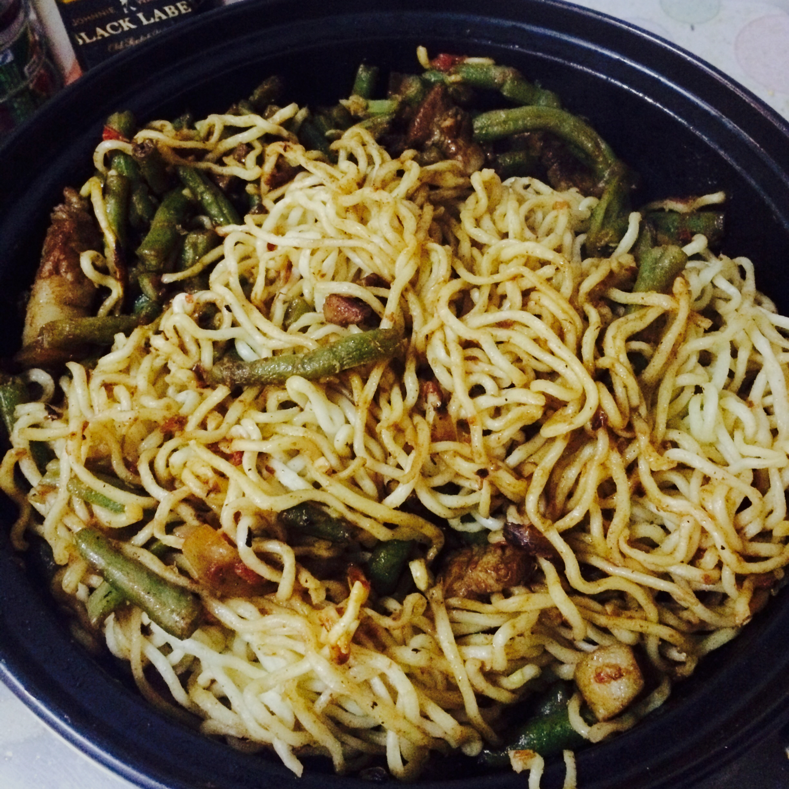 塔吉锅豆角焖面