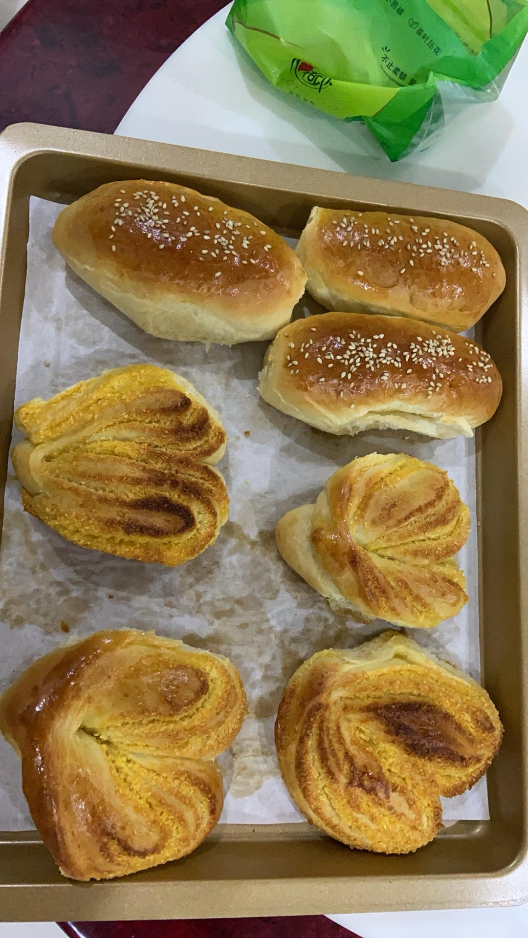 椰蓉奶排包（无黄油低卡版）