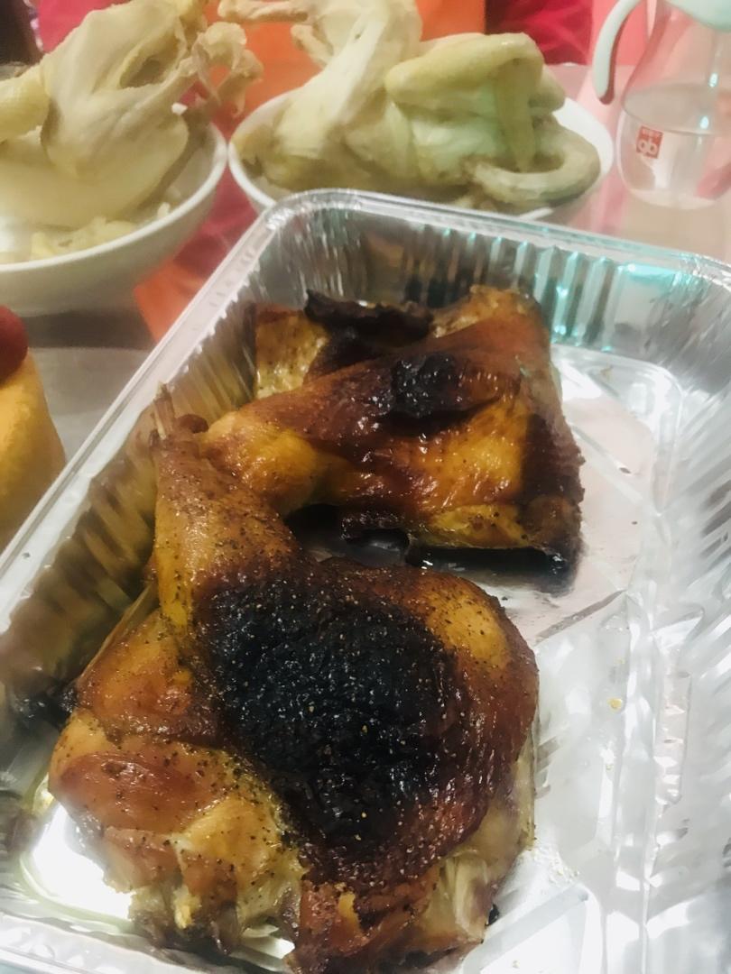 超简单的脆皮烤鸡