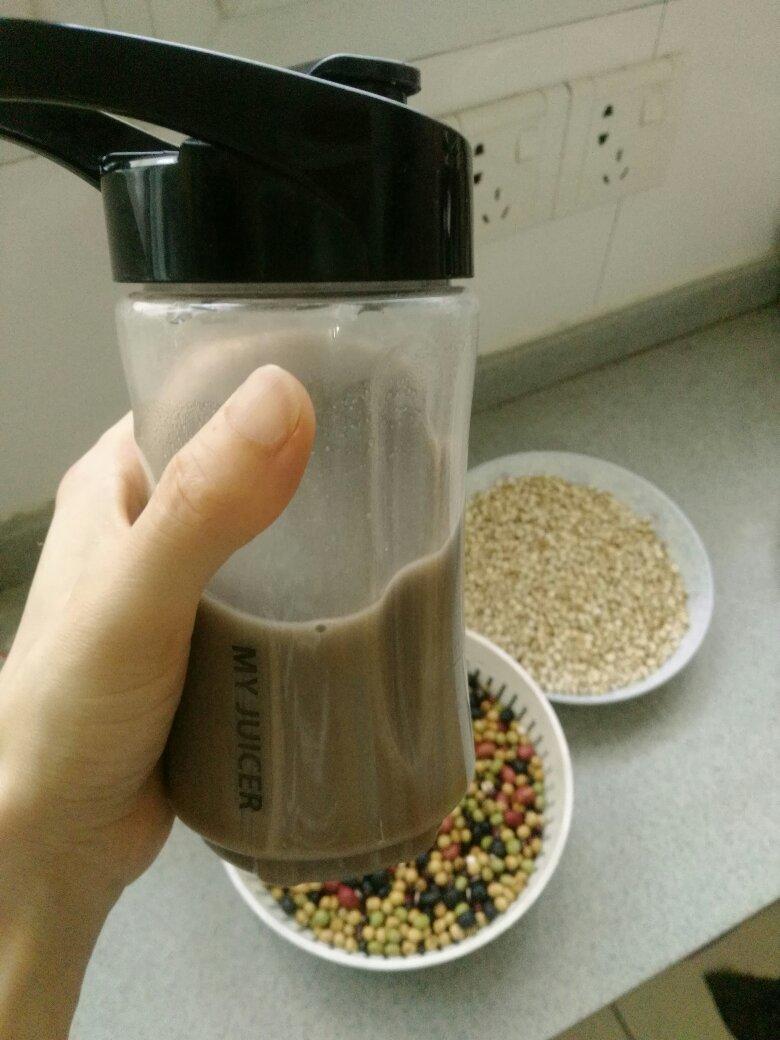 熟豆豆浆（平底锅炒豆子版）