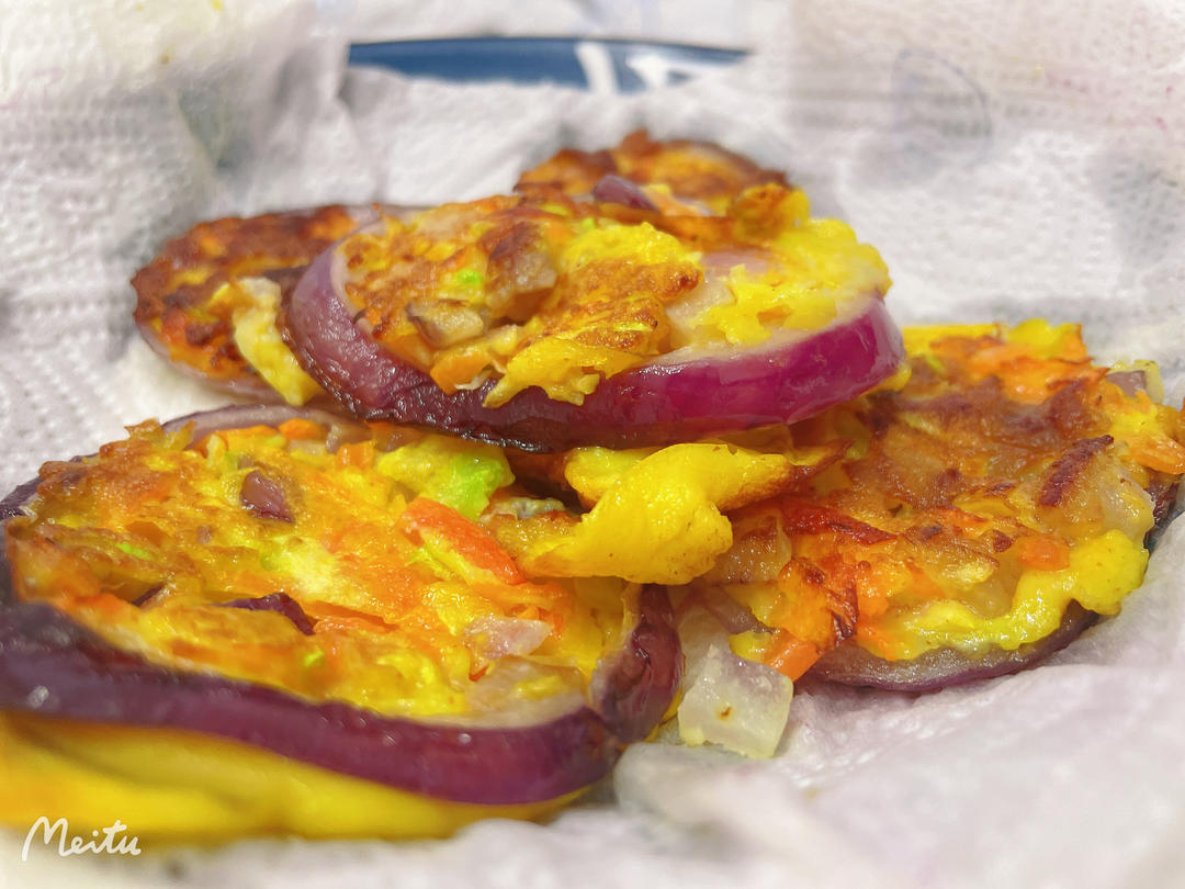 洋葱圈蛋饼