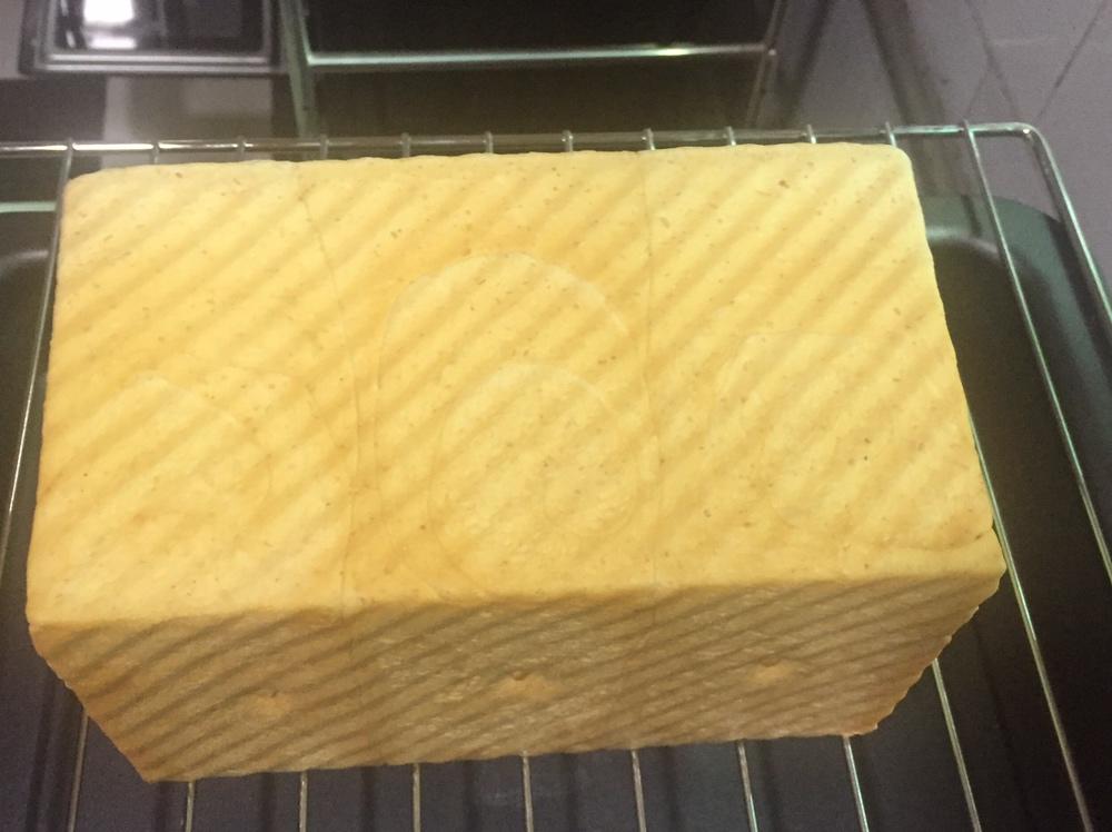 超快手揉壹发全麦吐司的做法