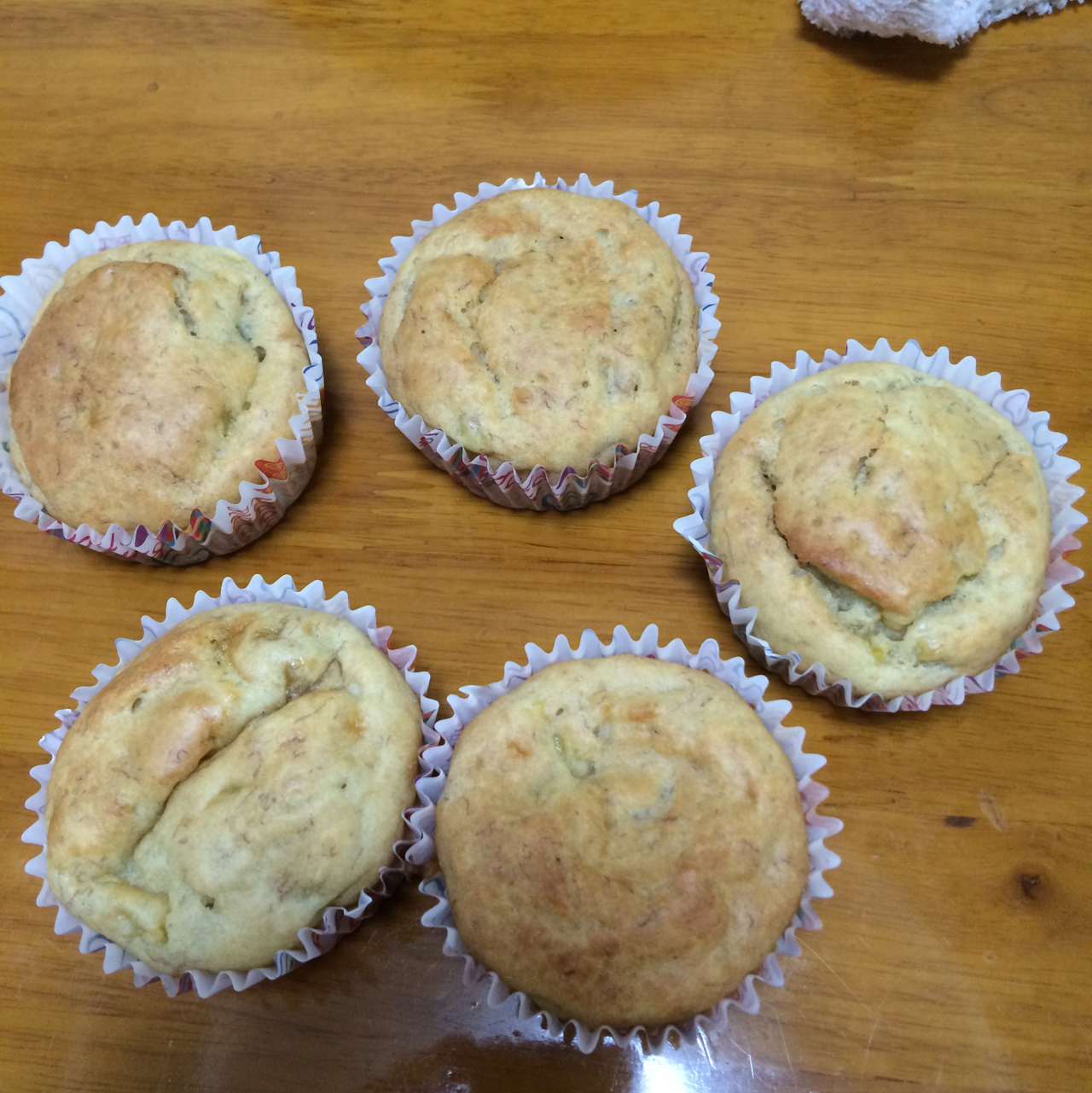 马芬 纸杯蛋糕cupcake香蕉松糕