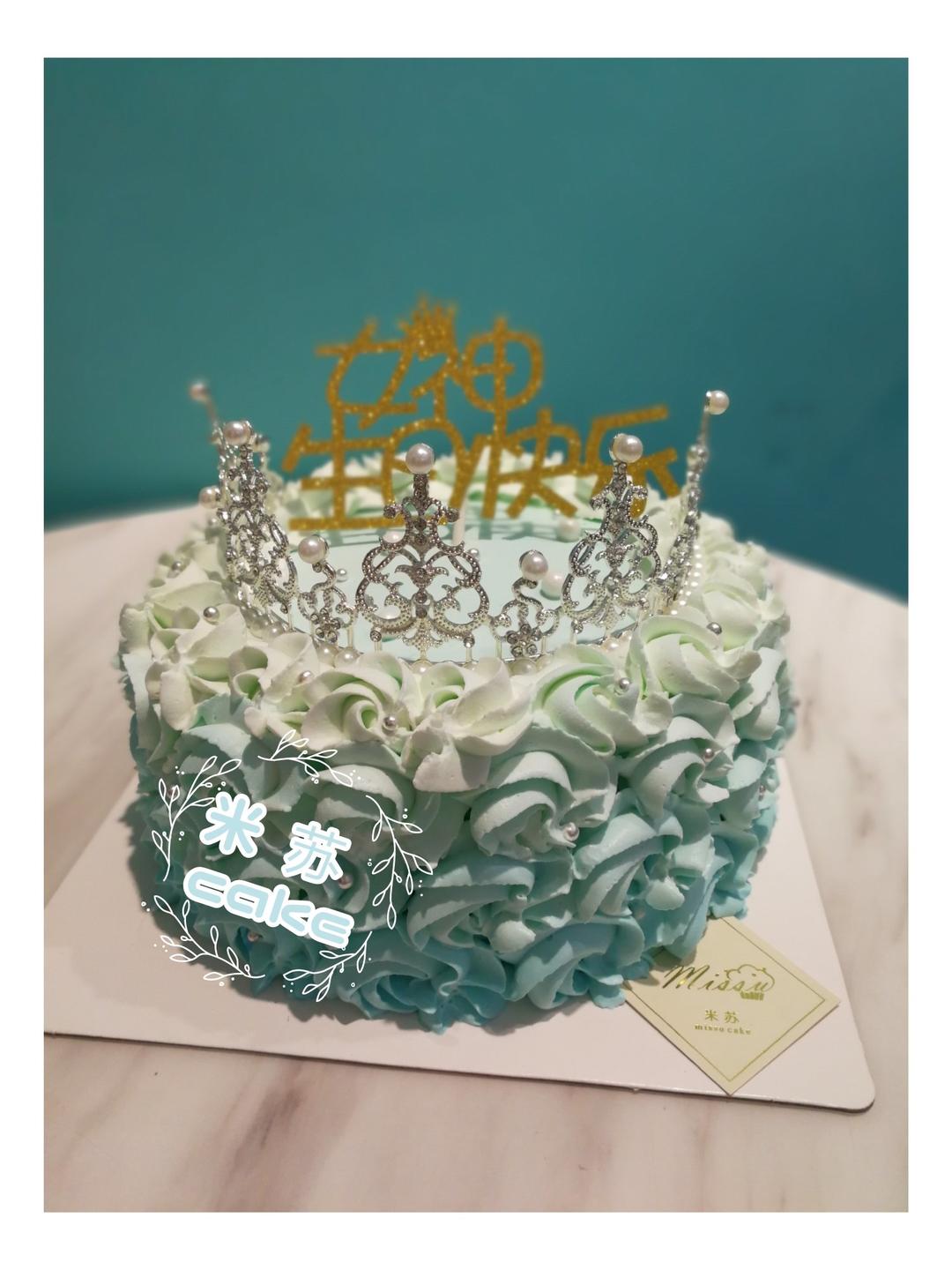 MyQueen主题皇冠蛋糕