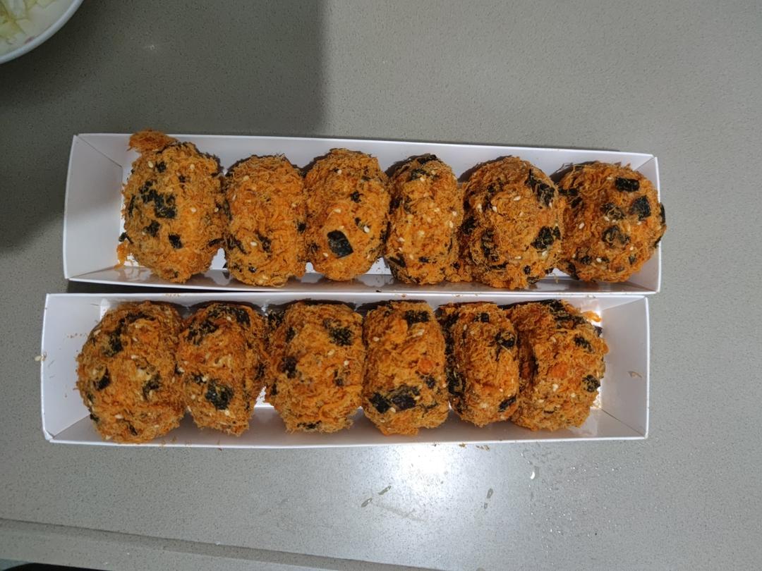 鲍师傅同款海苔肉松小贝