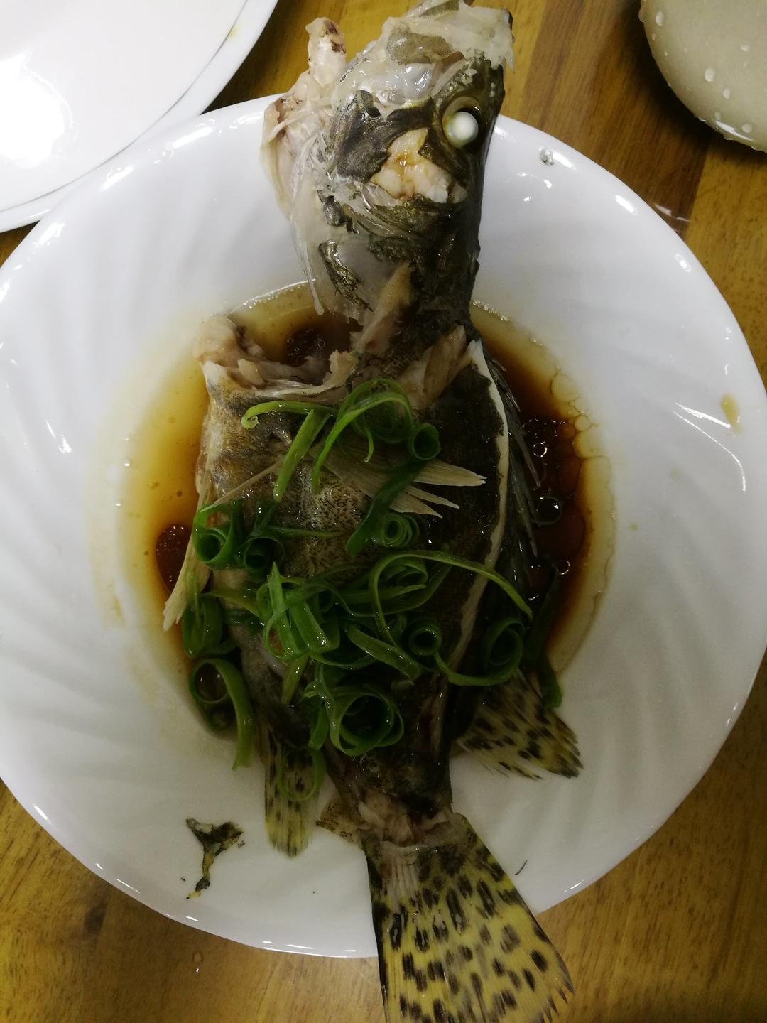 清蒸鱼（鲈鱼/多宝鱼/桂花鱼/石斑鱼……）