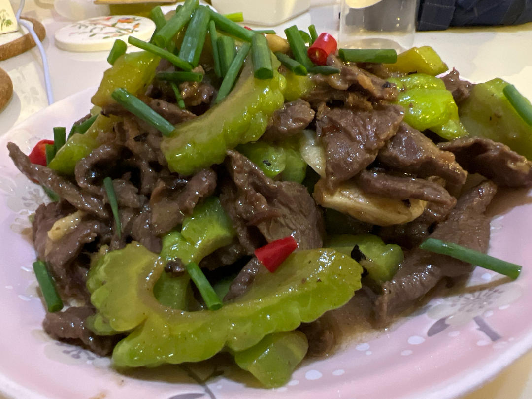 豉汁凉瓜炒牛肉