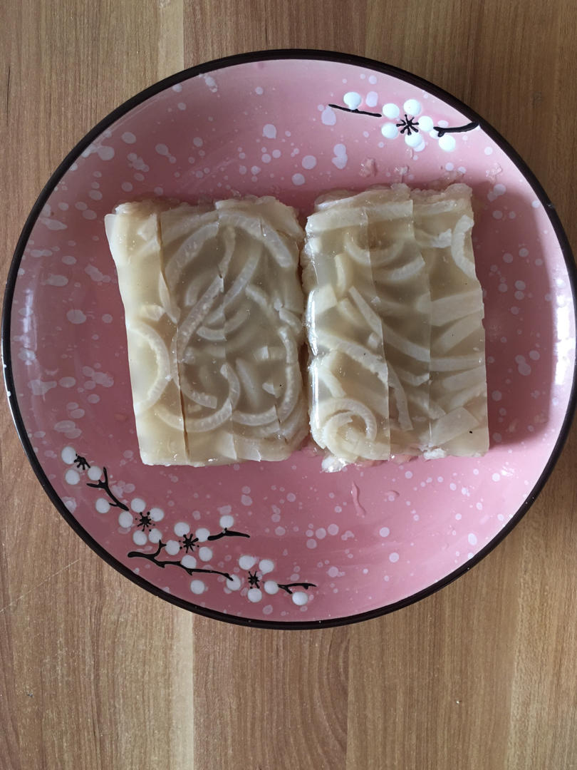 水晶肉皮冻