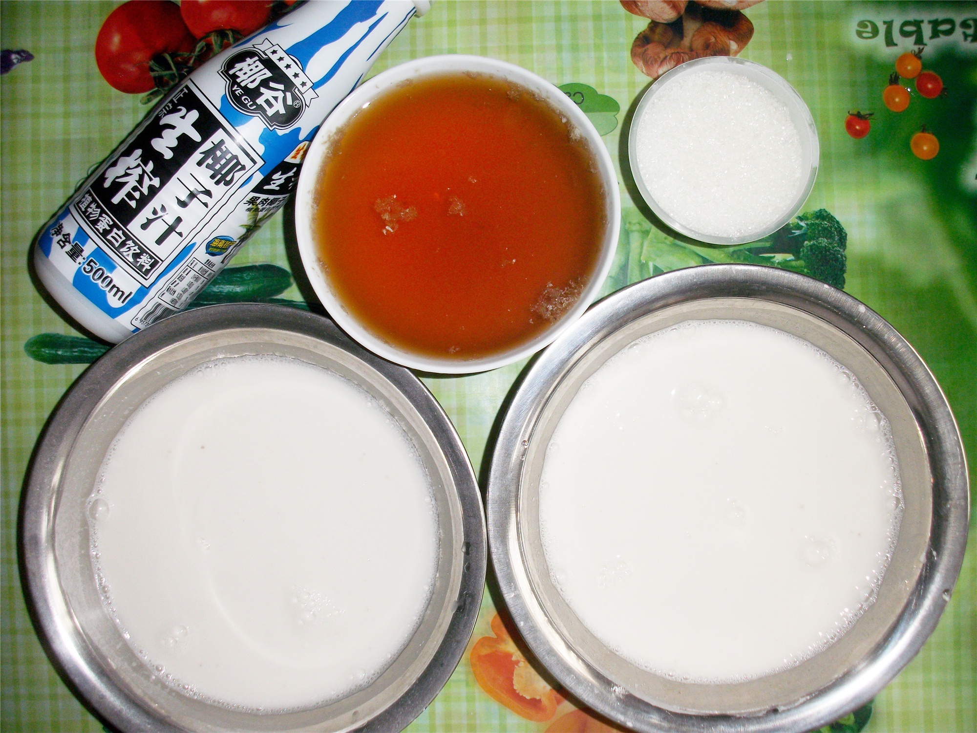 双色马蹄糕（红糖+椰奶）的做法 步骤2