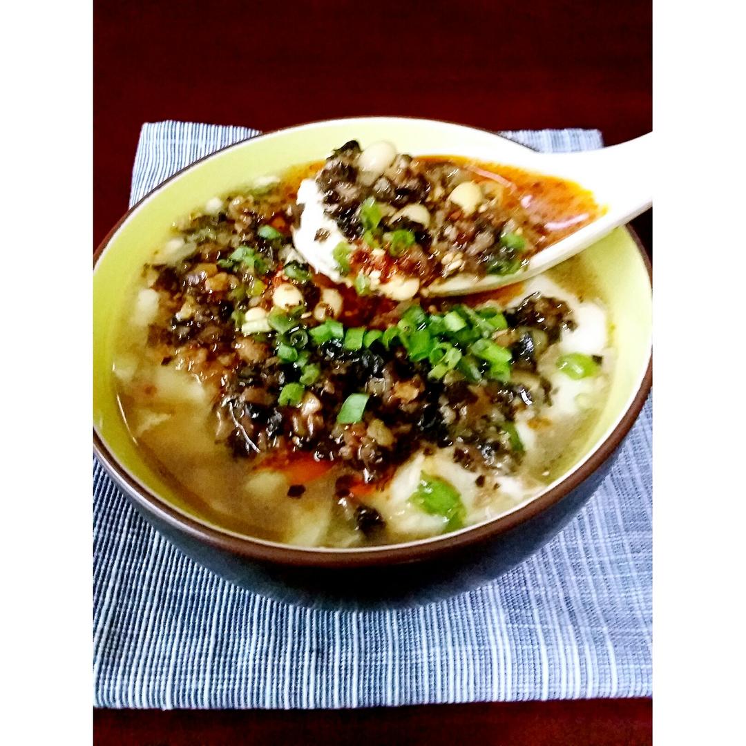 鲜香卤汁豆腐脑