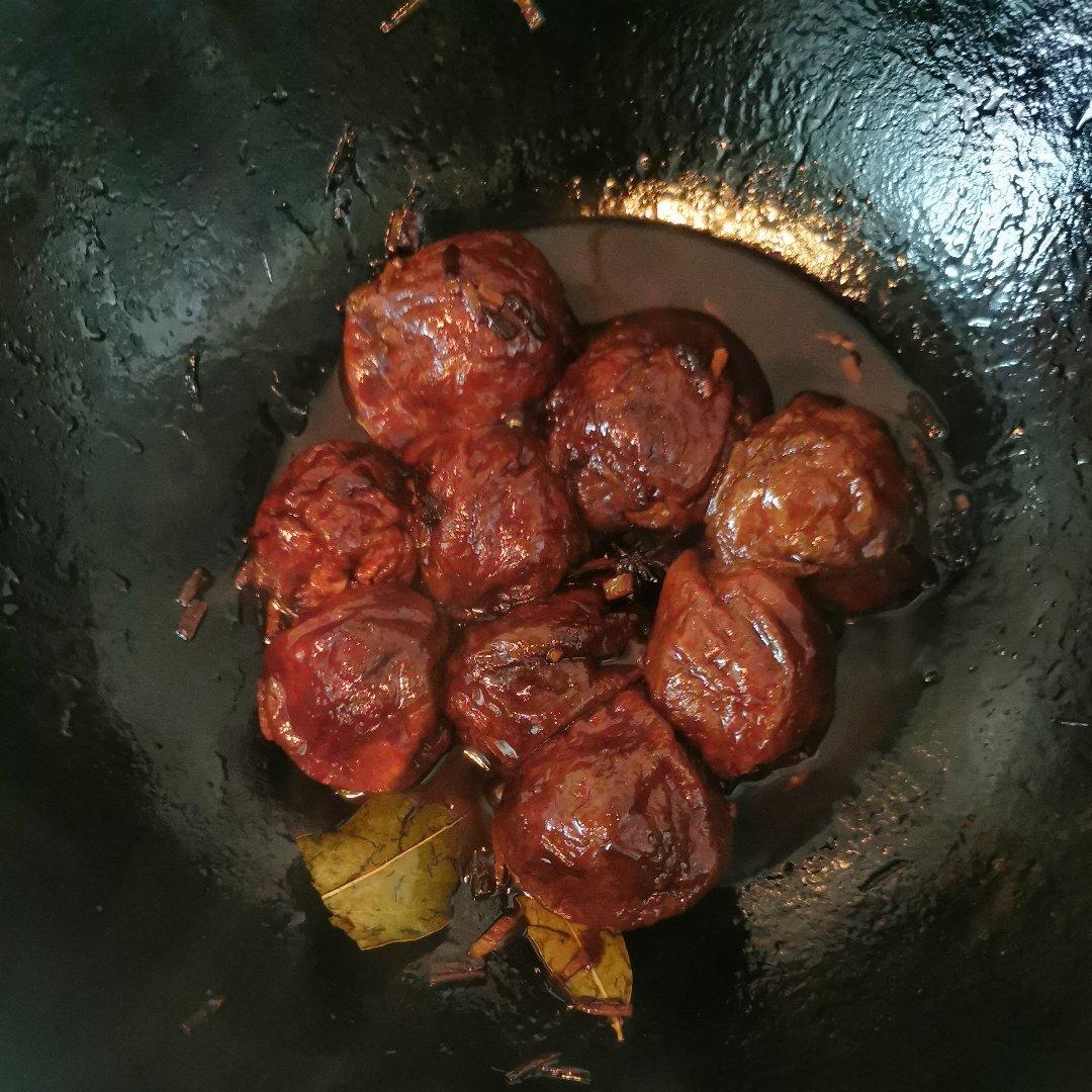 红烧油面筋塞肉