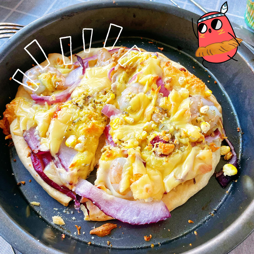 8寸纯手工什锦披萨