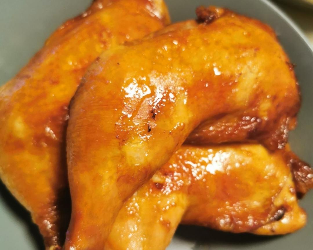 空气炸锅脆皮多汁无油手枪腿