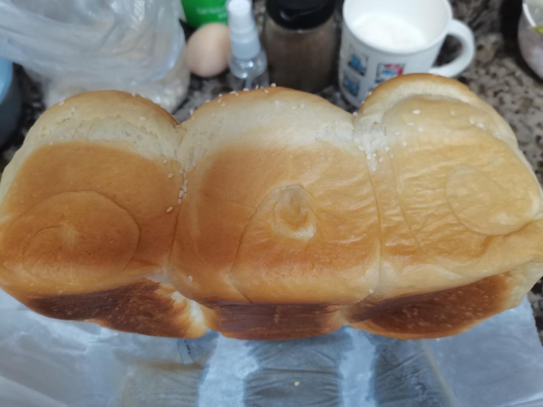 椰子油软白吐司100%拉丝