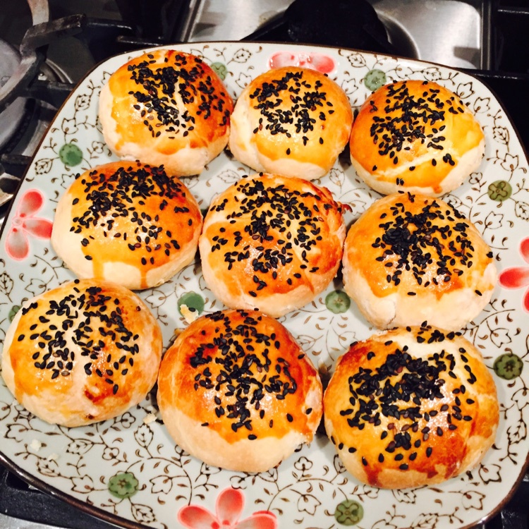红豆酥饼（附油酥不测漏的办法）