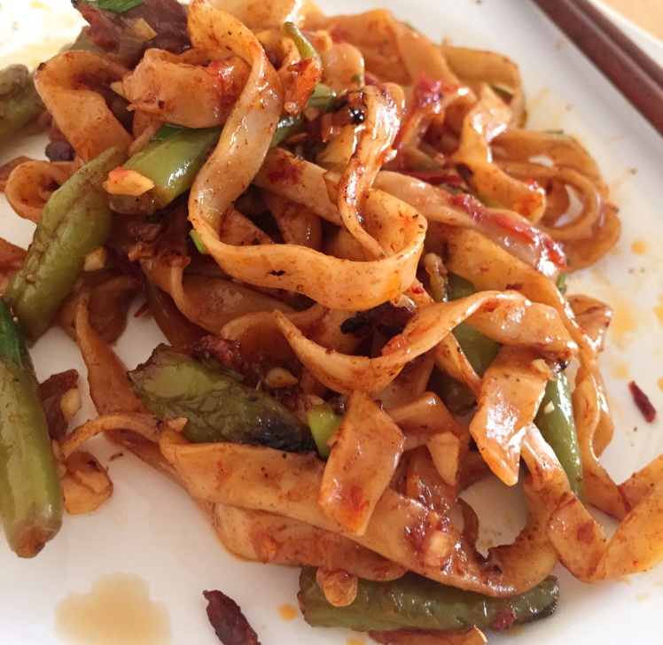 豆角焖面