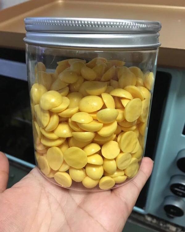 入口即化的无添加蛋黄溶豆