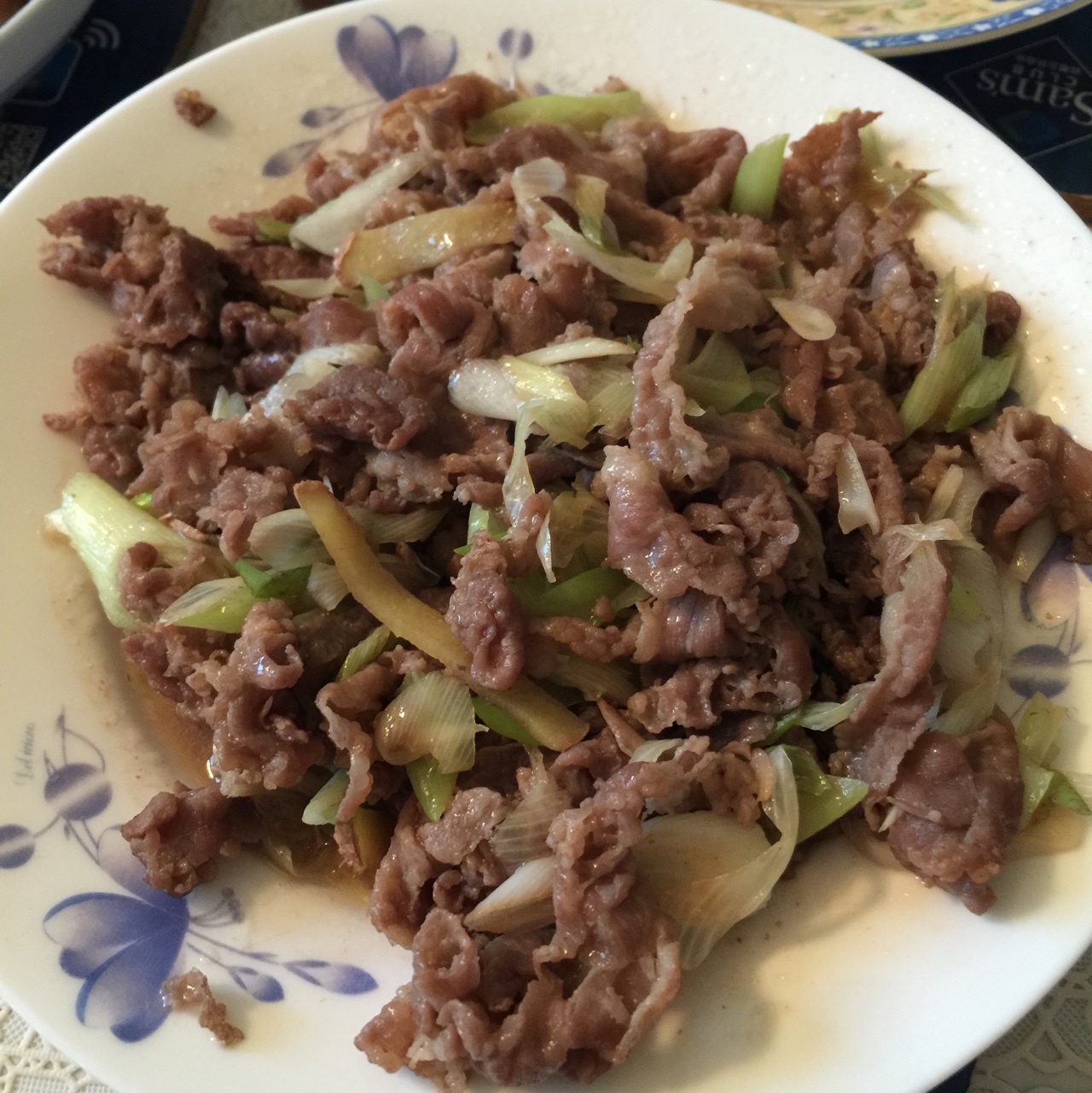 葱爆羊肉