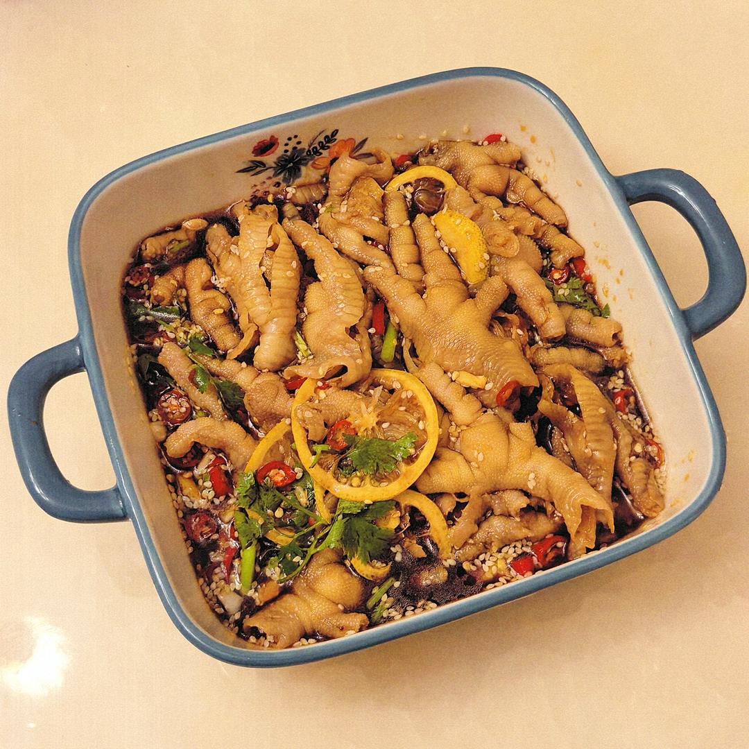 超简单的柠檬无骨鸡爪