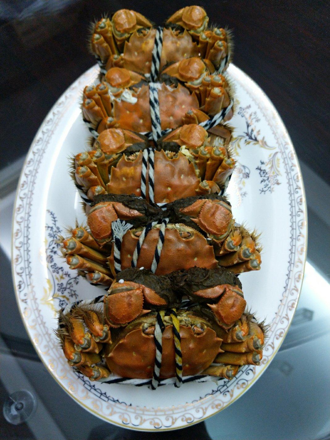 清蒸大闸蟹