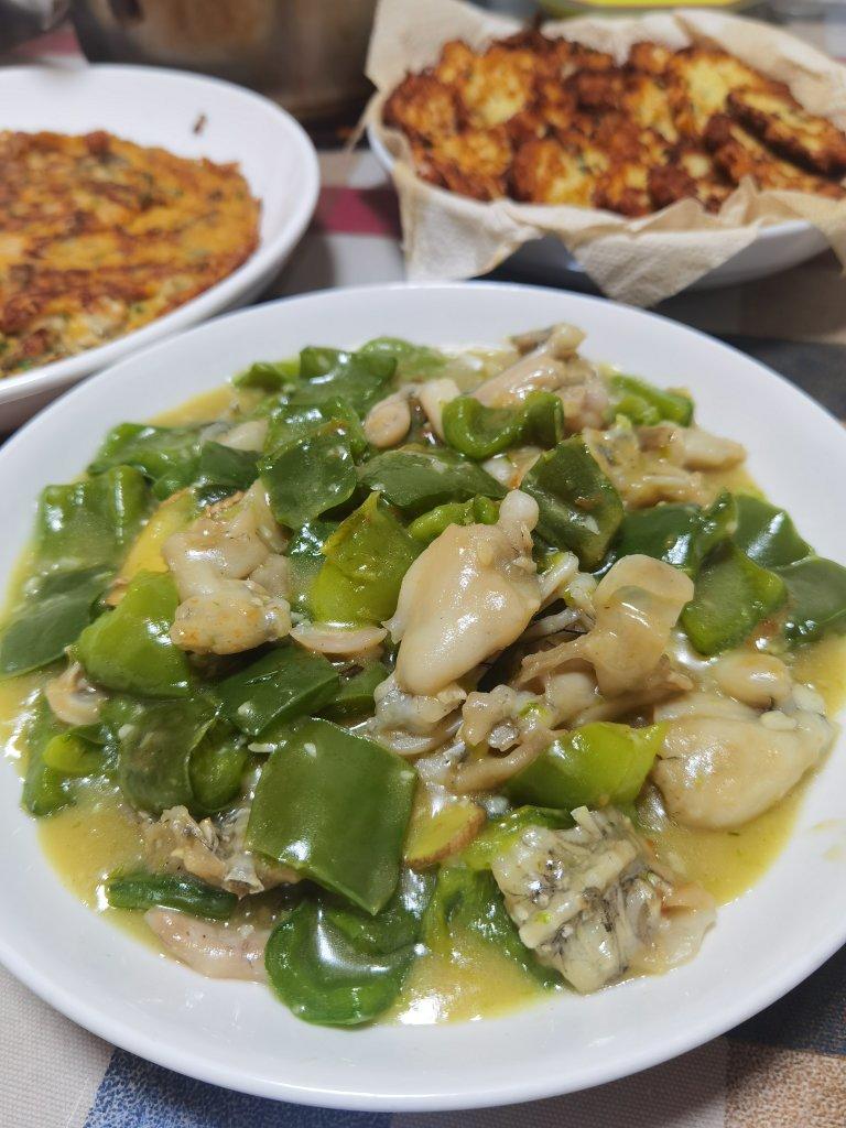 青椒炒牛蛙(哈灵面馆味道)