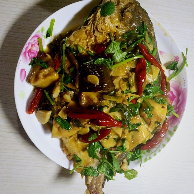 家常红烧鲳鱼