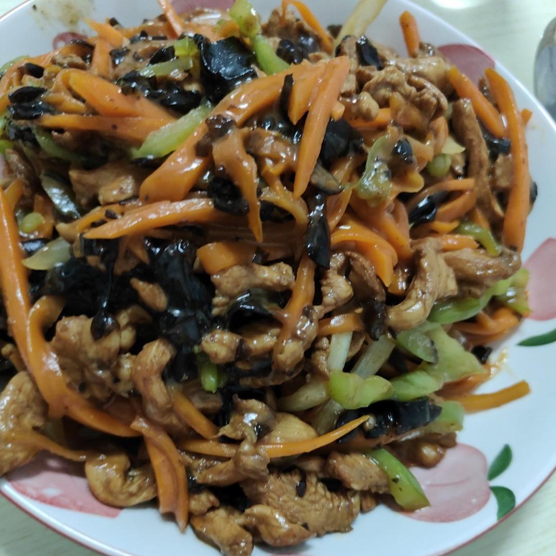 无敌下饭低脂鸡胸肉版鱼香肉丝